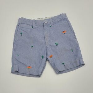 Crewcuts boys' Stanton blue oxford shorts size 3